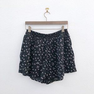 CASLON Floral Print Shorts Medium